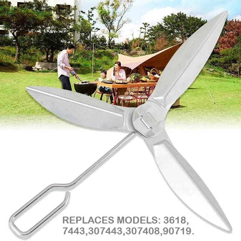 

18-1/2 дюйма, комплект системы очистки одним касанием, серебристый для гриля Weber, нижняя часть гриля для 7444, запасные части для гриля Weber