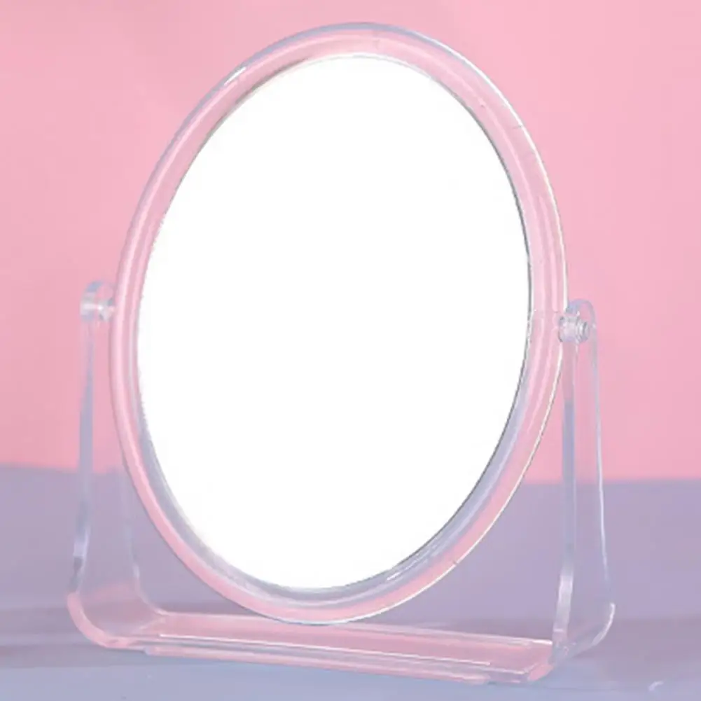 Makeup Mirror with 360-degree Rotation Portable Double Magnifying Makeup Mirror for Men Women 360 Degrees Rotatable Acrylic