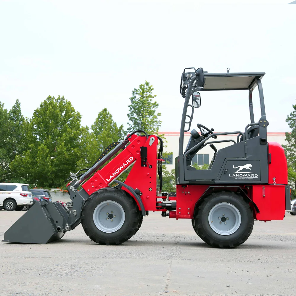 

New Diesel Mini Wheel Loader Front-End Loader machinery Factory Supply Articulated Compact Agricultural Diesel Loader Customized