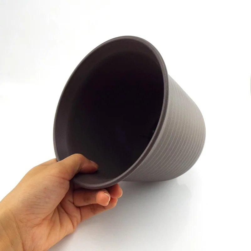 15 سنتيمتر البلاستيك حديقة اناء للزهور النبات عصاري تنمو الحضانة الأواني الخضار زارع أدوات المنزل صينية الزهرية لعشب بونساي E2