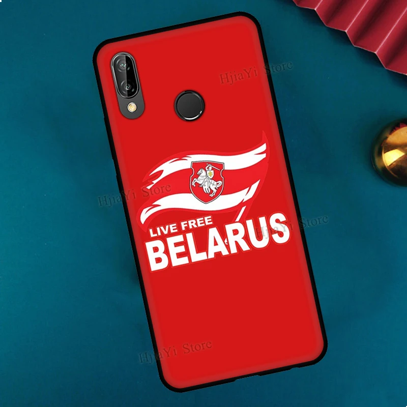 Belarus Flag For Huawei P40 P30 P20 Lite Mate 20 Pro Case For Huawei P Smart 2019 2021 Z Phone Cover