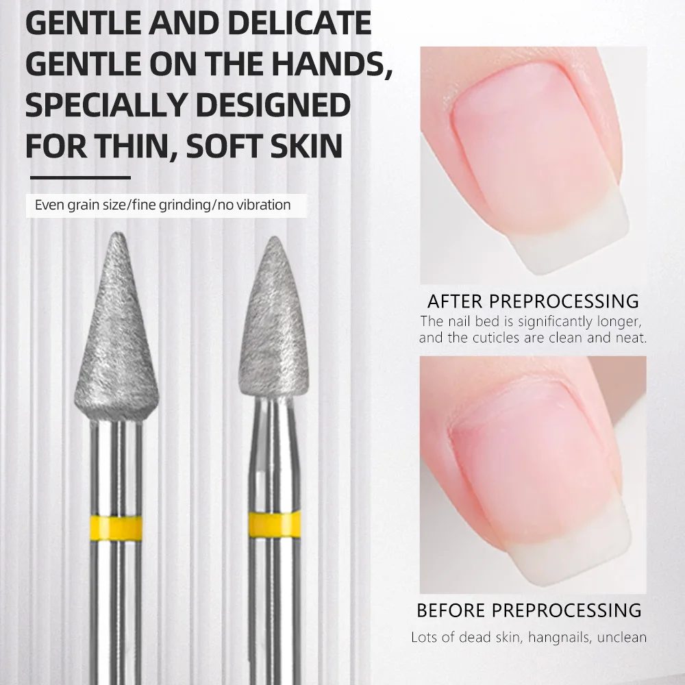 合金タングステン鋼ネイルドリルビットジェルキャッツアイネイルペディキュアとマニキュアツールドリル剥離マニキュアアクセサリーツール