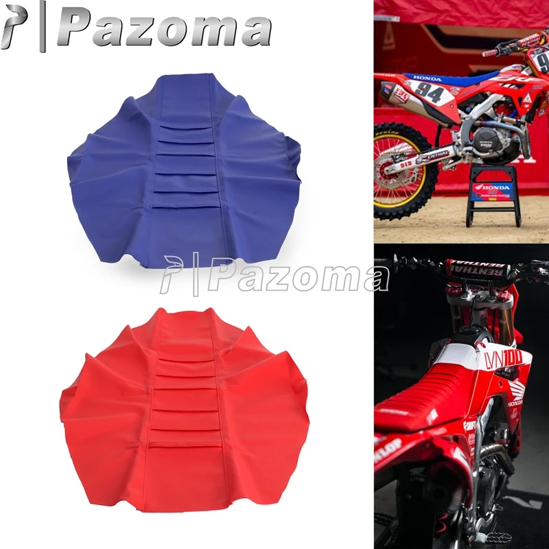 Funda de asiento de goma para moto de cross, fundas de asiento antideslizantes para Enduro, para Yamaha Kawasaki SX FC FE TC TE Honda CRF CR XR 125 250
