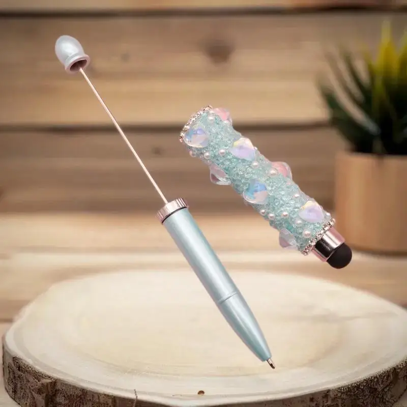 

Уникальная шариковая ручка из бисера с функцией емкостного сенсорного экрана; Идеально подходит для офиса и учебы; Сказочный подарок