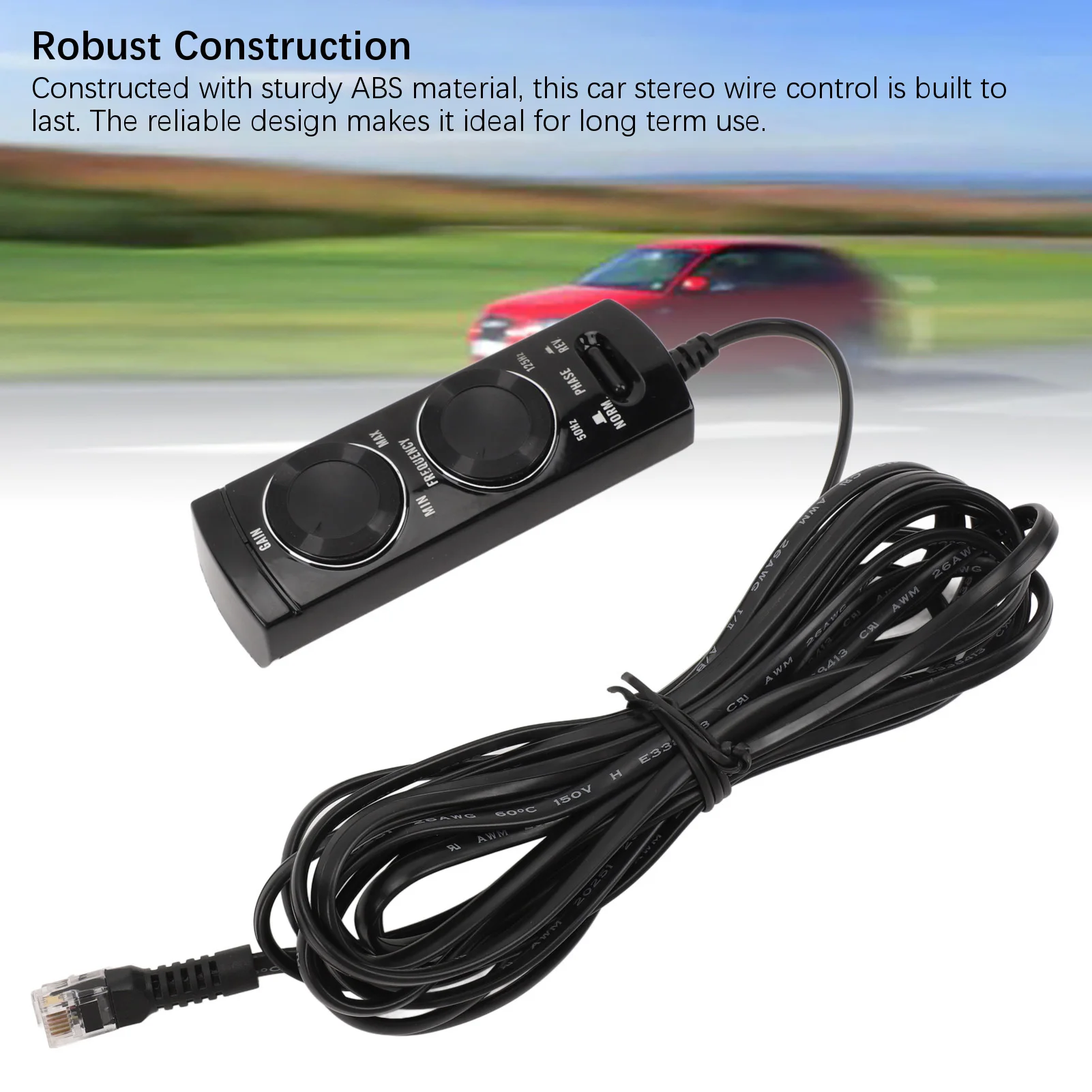 Wire Control for TS WX110A TS WX120A Car Stereo Ultra Thin Subwoofer Speaker Control Cable Subwoofer Speaker Control Cable