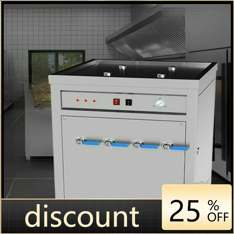 

LTT Breakfast Shop Oil and Water Separation Electric Heating Steamer Commercial Steam Insulation Table