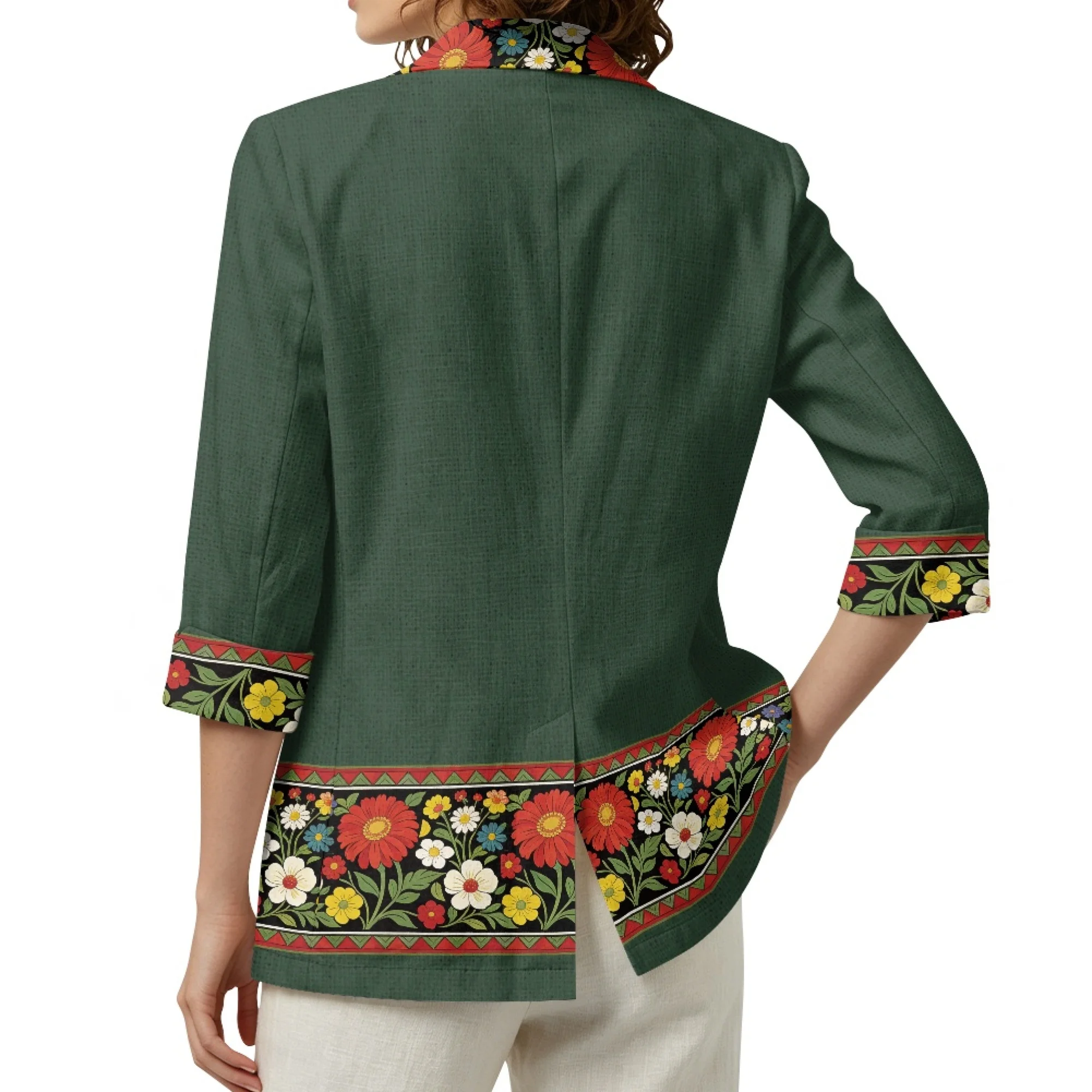 Women's Coat Casual Blazer Korean Style Plus Size Women Clothing Outerwear Sunscreen Shirt All-Match Fashion High-Grade Cardigan