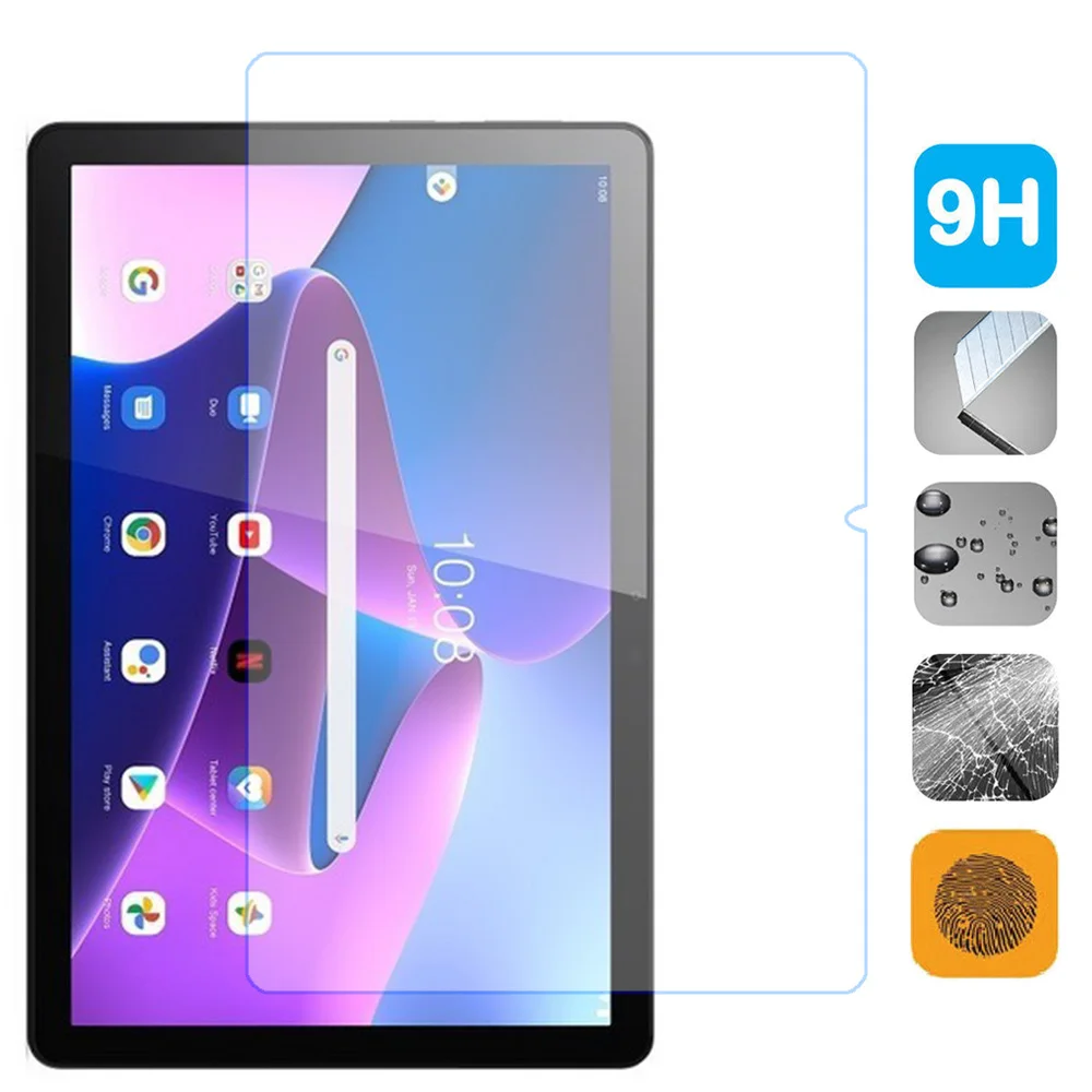 For Lenovo Tab M10 Gen 3 2022 Tempered Glass Screen Protector 3rd Gen 10.1 Inch Tablet Protective Film TB-328 TB-328XU TB-328FU