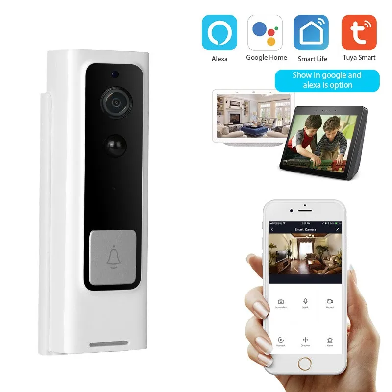 TY-L3 Wireless Video Intercom Intelligent Wifi 1080P Network Mobile Phone Remote Doorbell Mobile Real-Time Recording