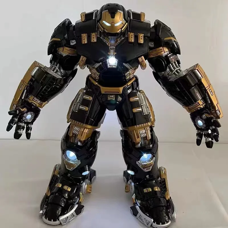 28cm Comicave Marvel The Avengers Iron Man Mk44 Hulkbuster Collection Anime Action Figures Alloy Model Toy For Baby Gift