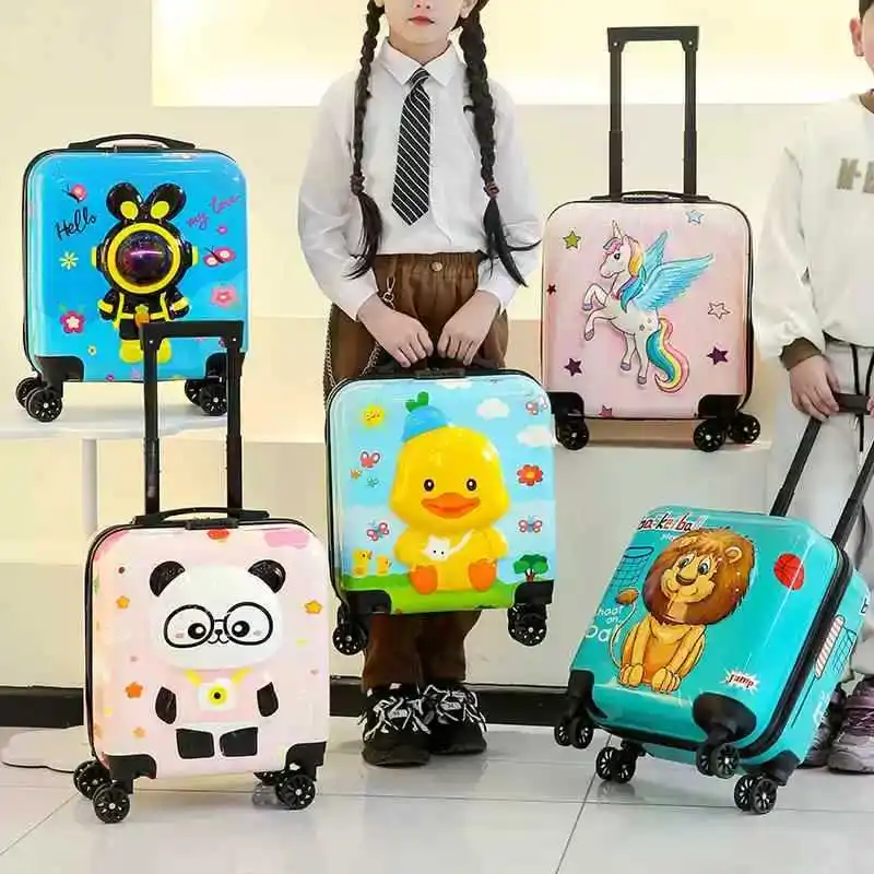 large-capacity-children's-luggage-suitcase-with-pull-rod-anti-scratch-anti-pressure-unisex-18-inch-20-inch-wheel-suitcase