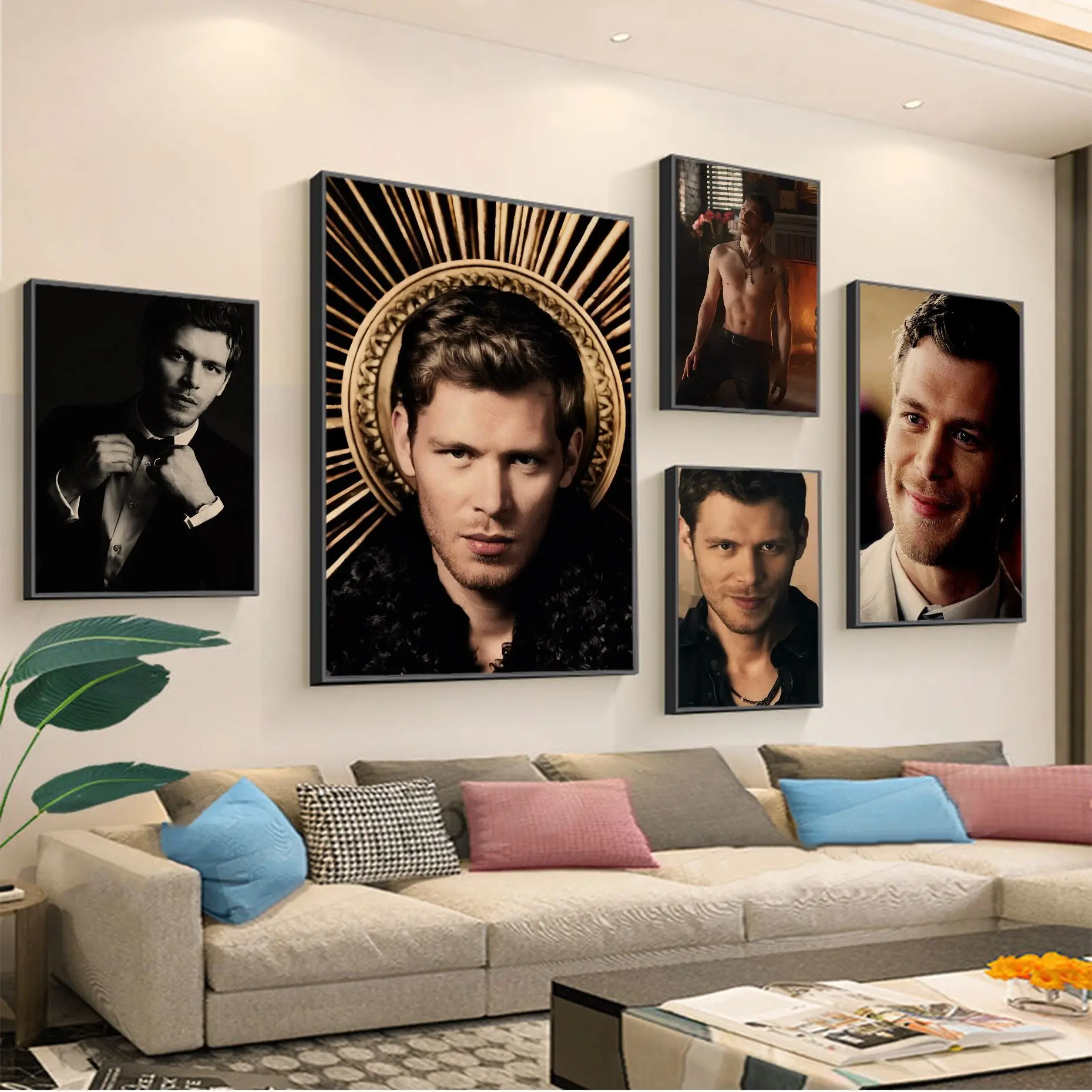 Klaus Mikaelson The Vampire Diaries Classic Movie Posters Kraft Paper Sticker Home Bar Cafe Aesthetic Art Wall Painting