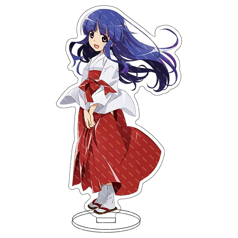 16CM Anime Game Figure Higurashi When They Cry‌ Ryugu Reina Sonozaki Mion Furude Rika Cos Acrylic Stand Ornaments Gifts view 6