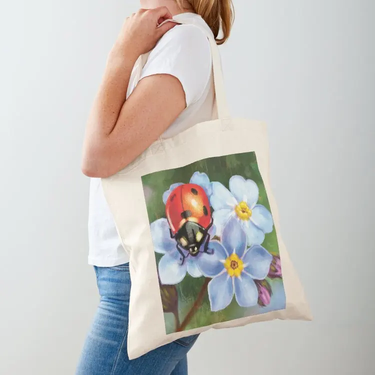 

Ladybug Tote Bag shopping bag logo shopping trolley bag shopper bags Gift bags