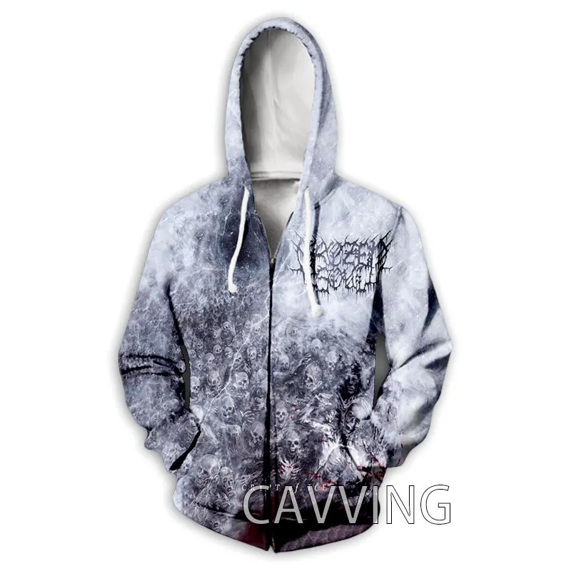 

CAVVING 3D Printed FROZEN SOUL Band Zipper Hoodies Zip Hooded Sweatshirt Harajuku Hoodie Sweatshirt for Men/women