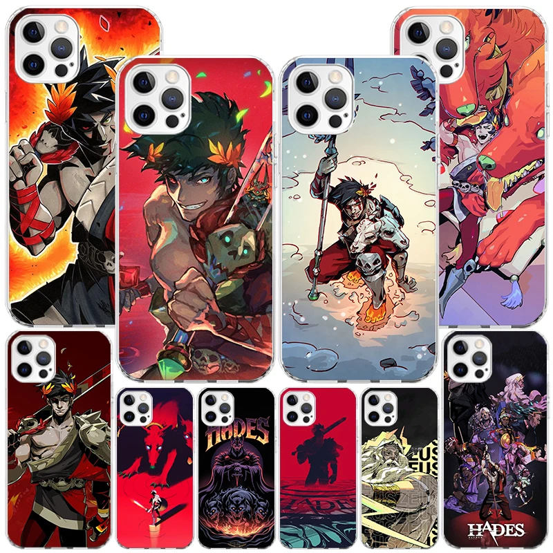 Чехол для телефона Game Hades Action для iPhone 17 Air 16 Pro Max 17E 16E 15 + 14 Plus 11 12 13 7 8 SE с принтом, подарочный, чехол-накладка Fundas 17 Air 16