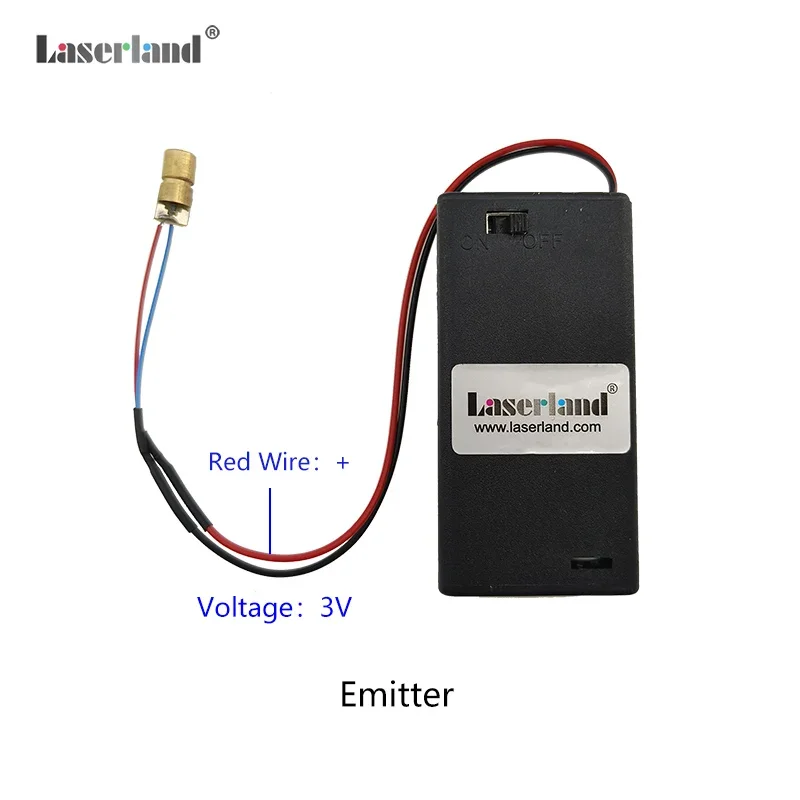 Imagem -03 - Diy Laser Alarme Kit Sistema de Segurança Anti-roubo Linha Infravermelha Experiência Científica Invenção Produção Eletrônica