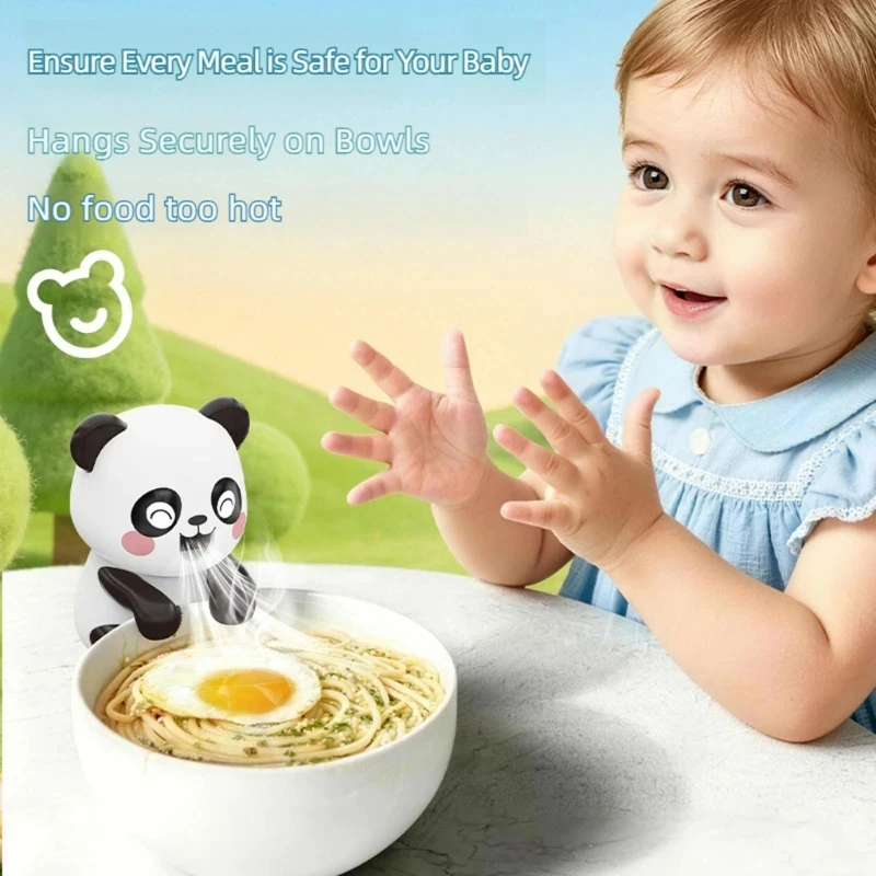 Mini Meal Cooling Fan USB Rechargeable Cup Mount Desk Fan with 3 Speeds for Home Dorm Office Desk Daily Indoor Use
