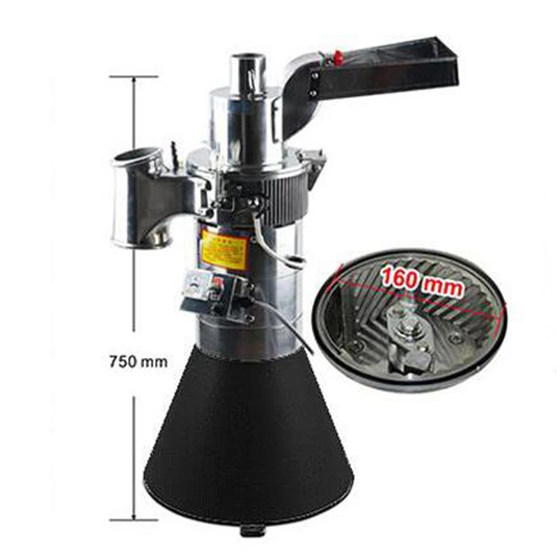 

Herb Grinding Medicine Pulverizer Coarse Cereal Flour Mill Grinding Miller Automatic Grinder Machine DF-25