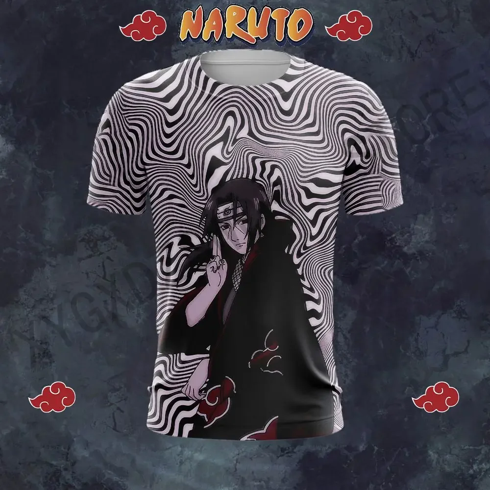 Men's T-shirt Shirts Children's Naruto Harajuku Style Y2k Clothes Streetwear Gift T-shirts Essentials Hip Hop Clothing Trend New