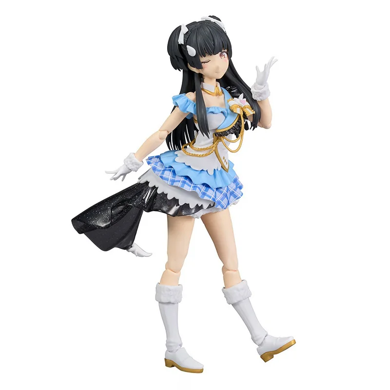 Oryginalna figurka Bandai THE iDOLM STER SHINY COLORS Model Kit 30MS Fuyuko Mayuzumi Kolekcja Zabawki Akcji Prezenty Zabawki Dostępne