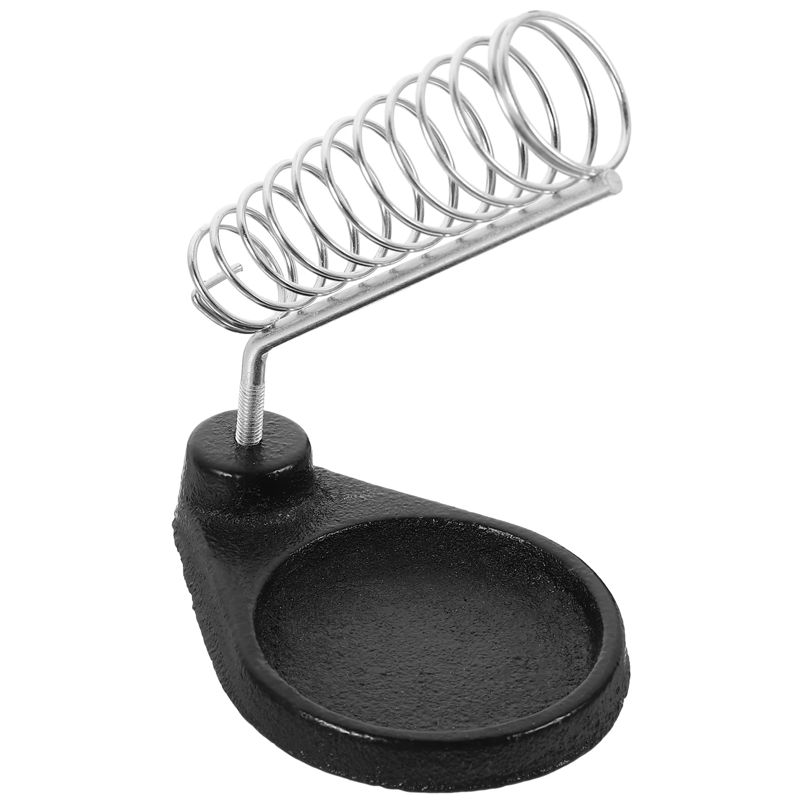

Multifunctional Soldering Iron Stand Stable Base Heavy Duty Solder Holder Support Station Portable Desktop Rack For Hobbyists