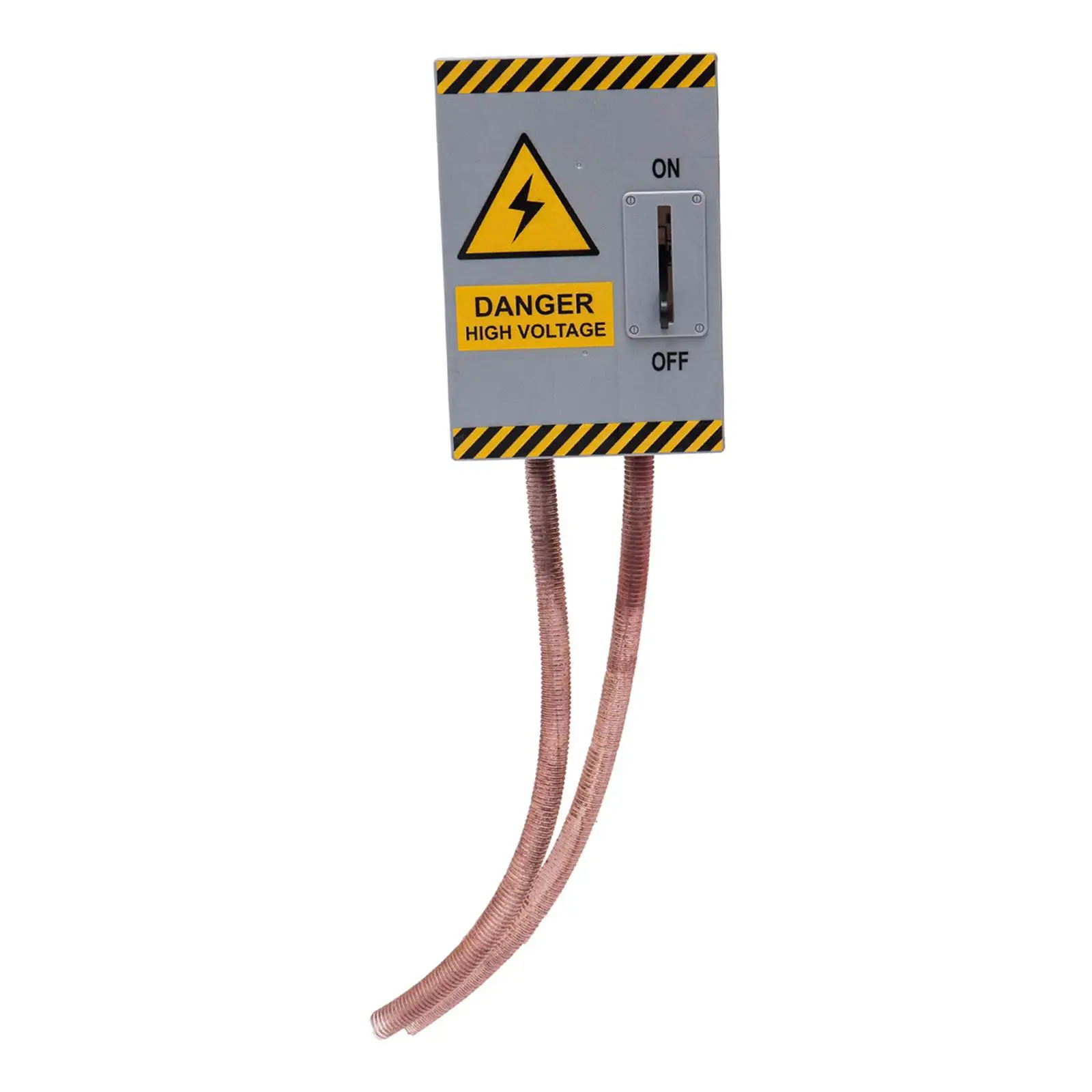 Simulated High Voltage Switch Horror Prop with Flashing Lights and Sound Effects for Halloween Prank Enthusiasts Haunted Room