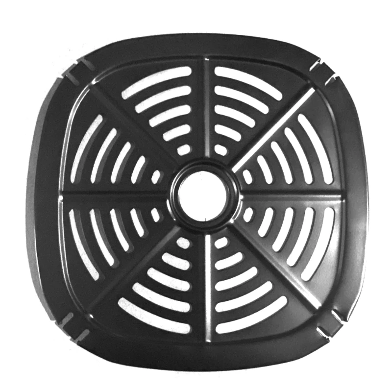 حصائر الطبخ المعدنية للمقلاة الهوائية، حصائر شواء آمنة للفرن، وسادة مقلاة هوائية من الفولاذ الكربوني A0NC