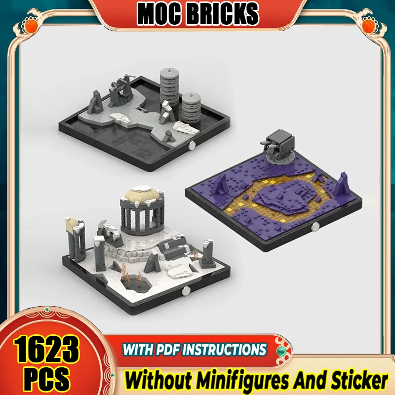 

Moc Building Blocks Star Movie Clone Castle Frontline Battle Model Technology Bricks DIY Assembly Construction Toy Holiday Gifts