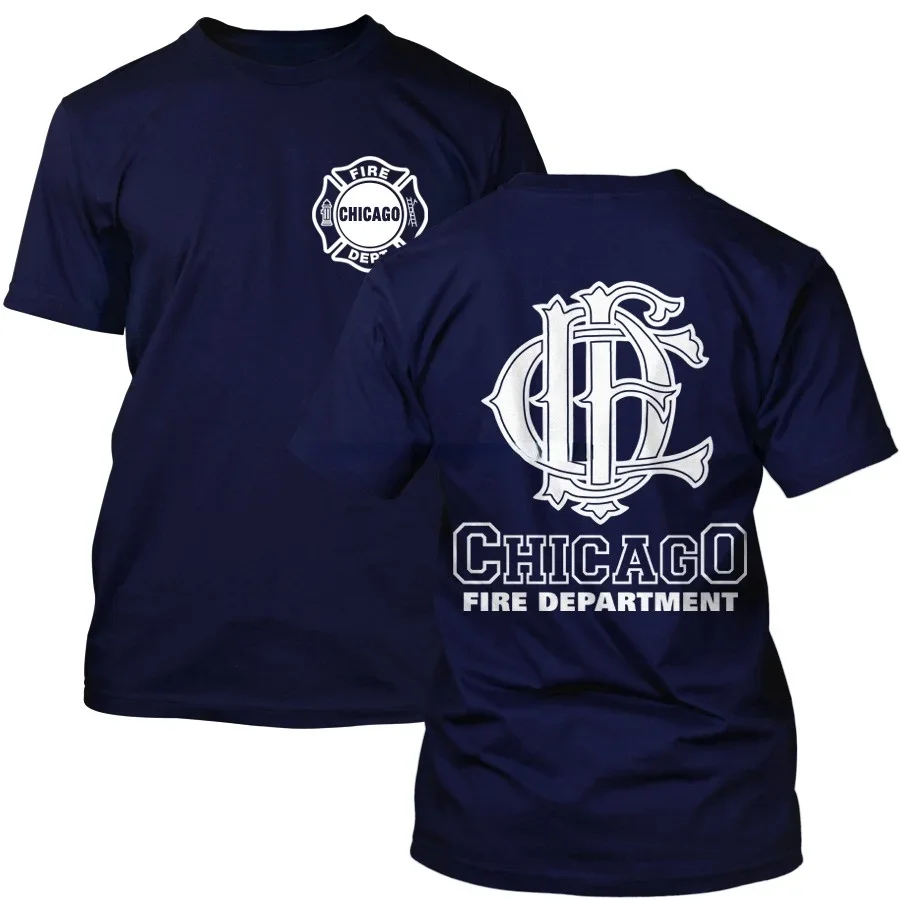 Chicago Fire Dept.. T-Shirt with CFD Logo