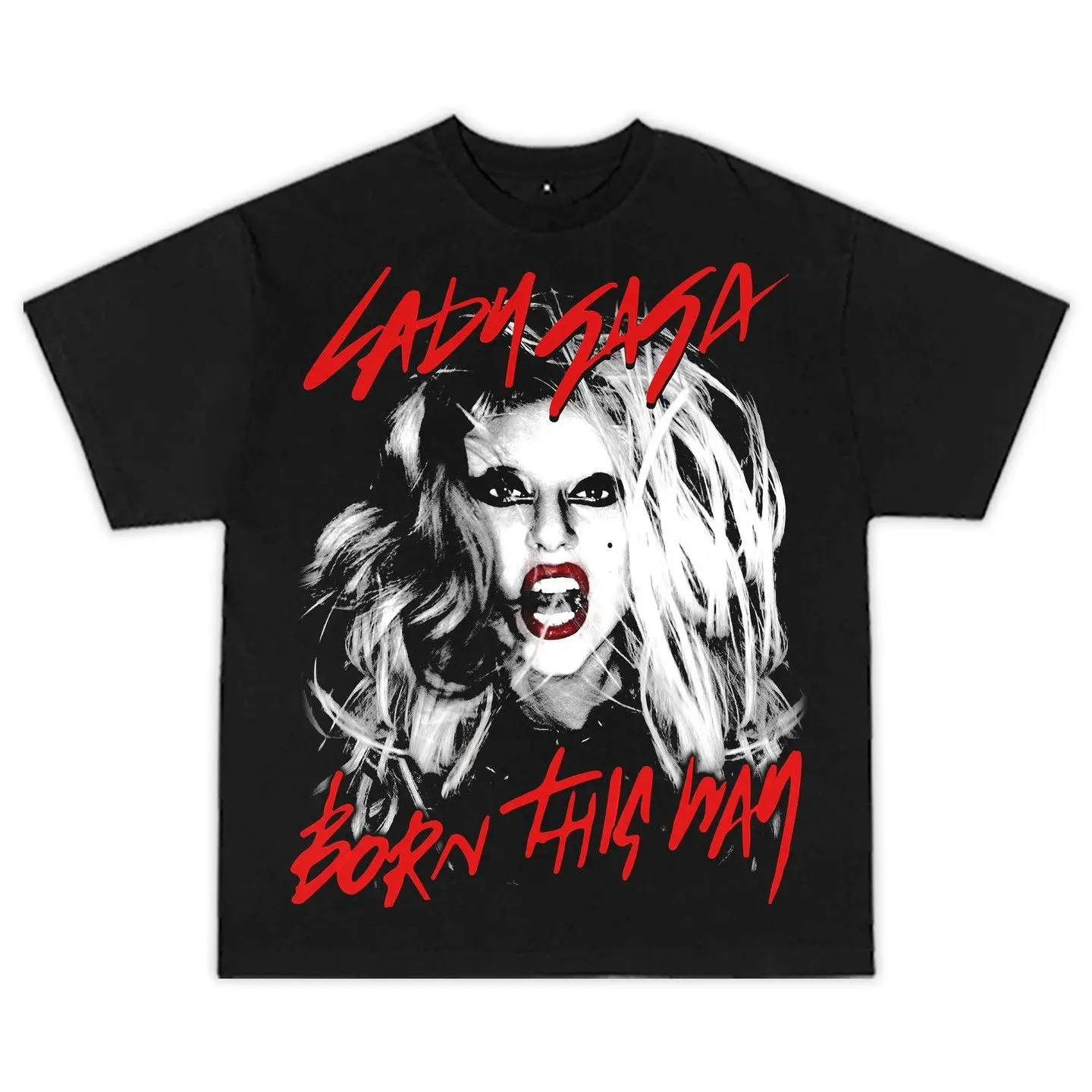 

Lady Gaga Album Mayhem Same Short-sleeved Printed T-shirt Summer Printed Harajuku Oversized T-shirt Harajuku Women Clothing Tops