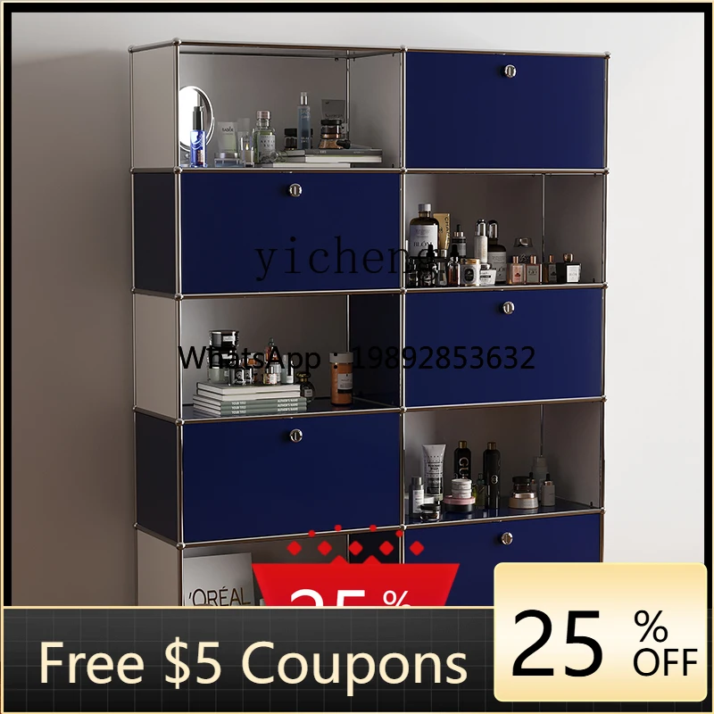 

AA Medieval side cabinet shelf bookcase 1 module cabinet light luxury decoration decorative cabinet