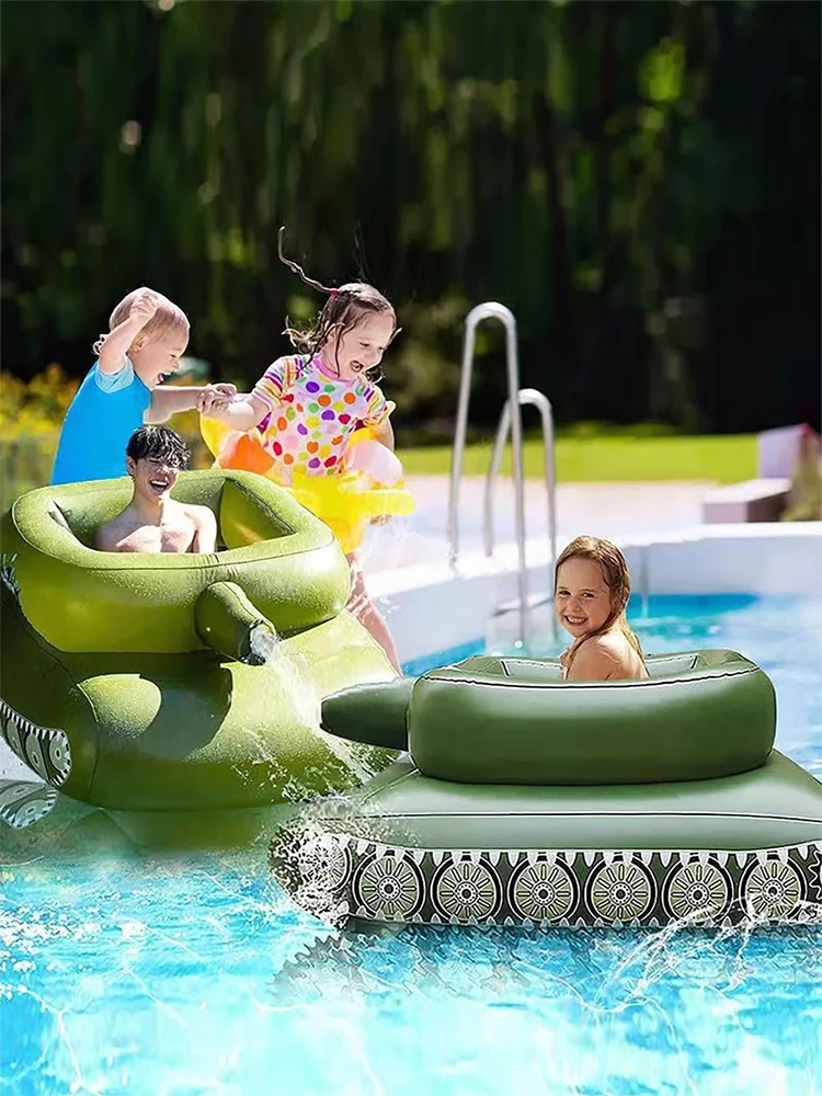 PVC Inflatable Water Toys Inflatable Tank Floating Mat Swimming pool Strong Buoyancy floating bed