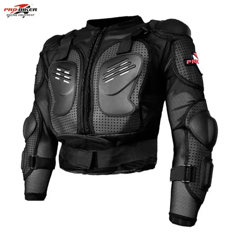 2025 Pro-Biker Motorrad-Rüstungsschutz-Set, Motorrennen, Rückenschutz, Weste für Motorradfahrer, Körper