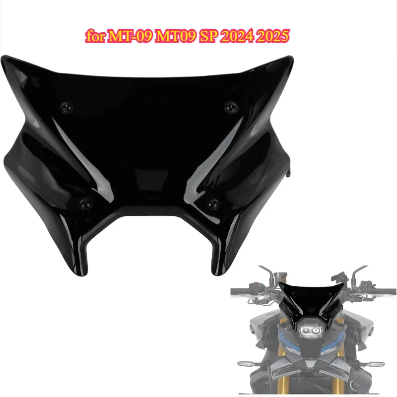 

Windshield for MT-09 2024 2025 Windscreen Double Bubble Motorcycle Windscreen Deflector for MT-09 MT09 SP 2024 2025