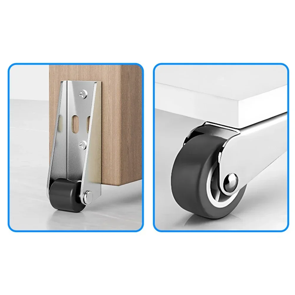 Extend Vertical Directional Wheel Effortless Smooth Mini Silent Slide Door Single Wheel Pulley Household Directional Moving Tool