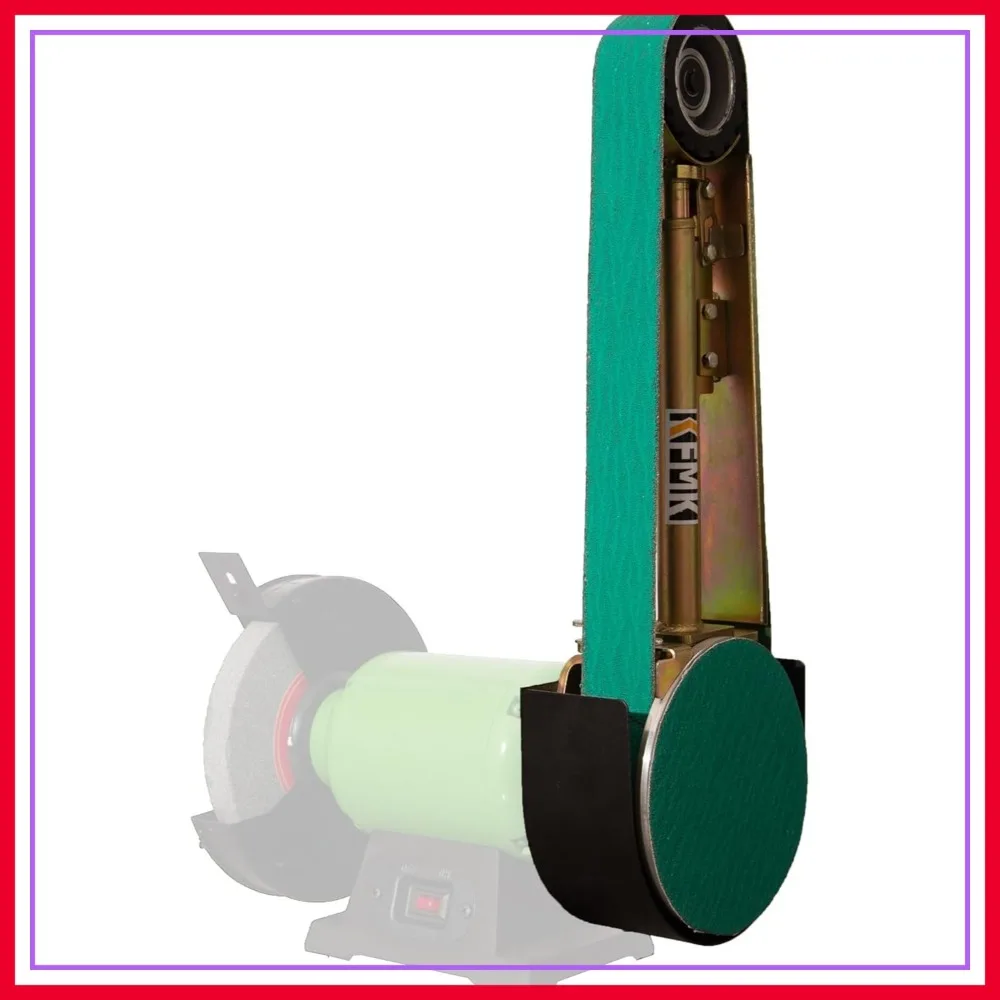 

2x48 Belt Grinder Attachment for Bench Grinder, 7 Inch Disc Sander, 5/8 Arbor