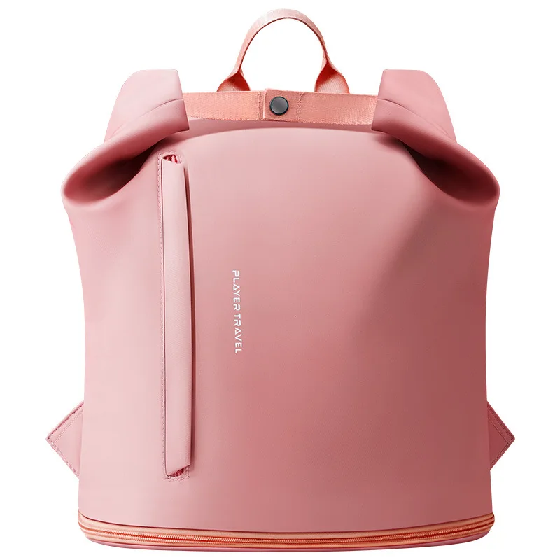 Swimming Backpack with Dry Wet Separation - Waterproof Sports Bag for Beach Pool, Sandproof Mesh Gym Backpack with Separate Comp