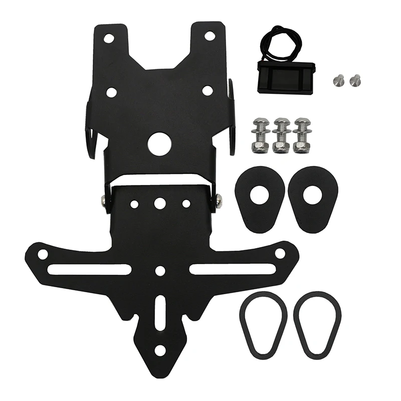Nowy dla YAMAHA XSR 155 XSR155 2019 2020 2021 2022 motocykl tylny wspornik tablicy rejestracyjnej konika rama montażowa z LED światła