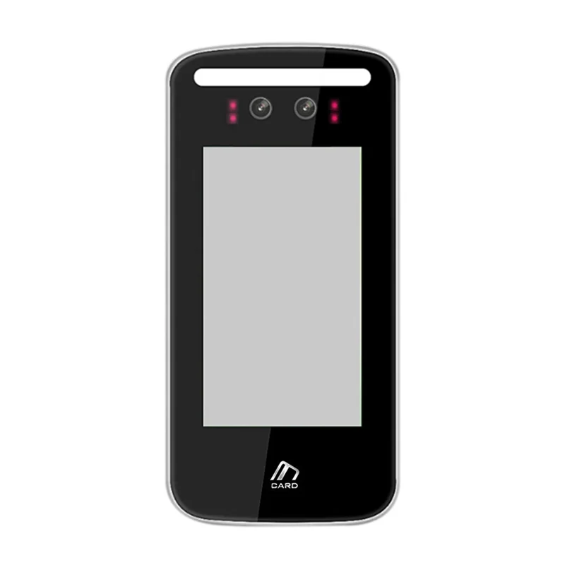 Elegante-Tuya Smart Life Wifi Riconoscimento facciale dinamico Controllo accessi Sistema di presenza di tempo TCP/IP Lettore facciale Impermeabile