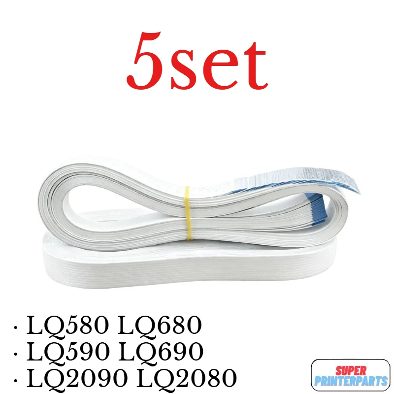 

5set 1279490 F081000 F070000 Print head cabl For EPSON LQ 590 2090 690 LQ2090 LQ590 LQ690 LQ 680 680K LQ2080 LQ580 LQ590K LQ690K