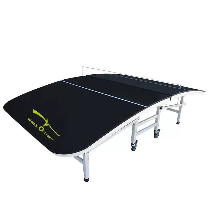 Indoor and Outdoor Football Training Auxiliary Folding Mobile Curved Table Football Table Manufacturers Direct Sales