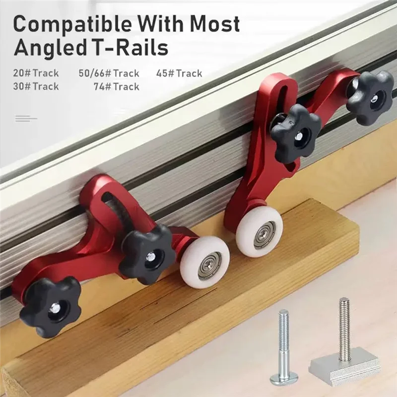 【A87T】أداة دفع سلامة النجارة، لوحات Loc متعددة الأغراض، طريقة واحدة تحمل الأسطوانة، منشار الطاولة، دليل تغذية الضغط #3
