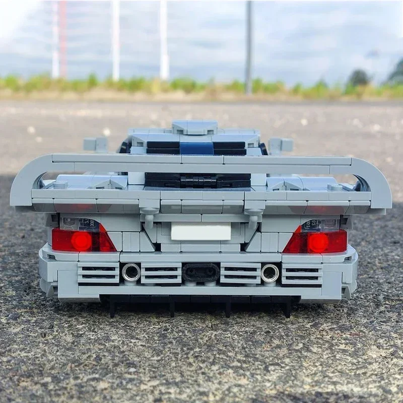 Urban Supercar Modello Moc Mattoni da costruzione Campione di velocità CLK 1:15 Tecnologia Blocchi modulari Regalo Giocattoli di Natale Set fai da te Assemblaggio