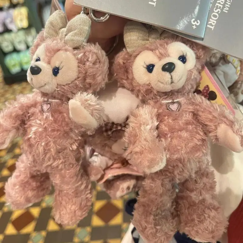 13 cm Disney Duffy Nago Pluszowy Brelok Zabawka DIY Replika 1:1 Dekoracja Plecaka dla Pary Prezent na Nowy Rok Urodziny