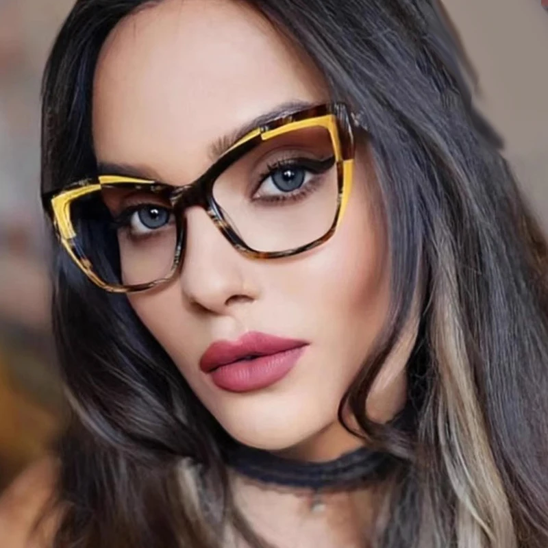 Vintage Quadratische Sonnenbrille für Damen und Herren Rechteckige Sonnenbrillen Weibliche Cat-Eye-Brillen Sonnenbrillen für Männer und Frauen Brillen