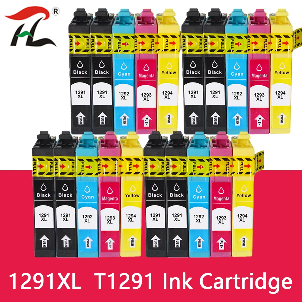 Kompatibel T1291 - T1294 T1295 1291 Tinte patrone für EPSON stylus SX235W SX425W SX420W SX438W SX525WD SX535WD Drucker