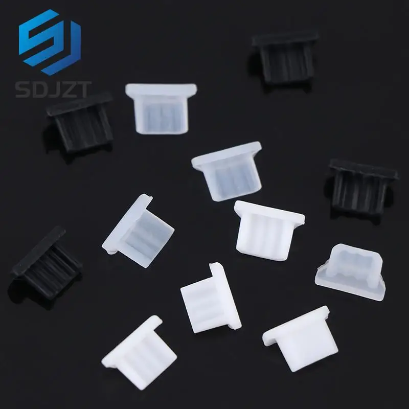 10 stücke Universal Micro-Staubdicht Tablet PC Notebook Laptop USB Silikon Staub Stecker Ladegerät Port Abdeckung Kappe Weiblichen Jack interface