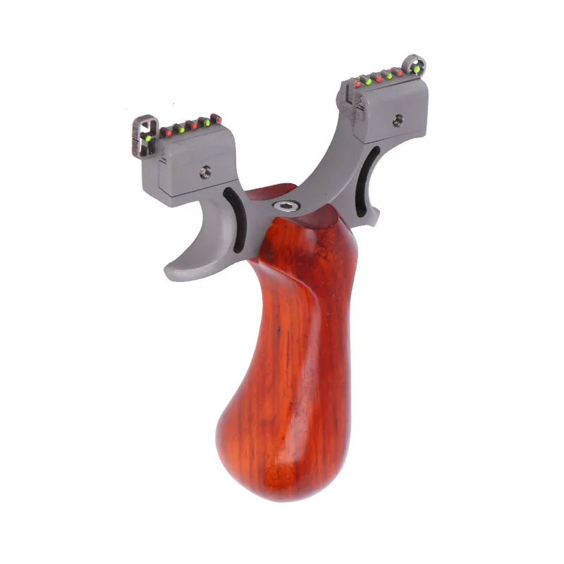 Nuova fionda elettrica da cecchino ad alta precisione, giocattoli da esterno specifici per adulti, fionda in palissandro 98K in acciaio inossidabile