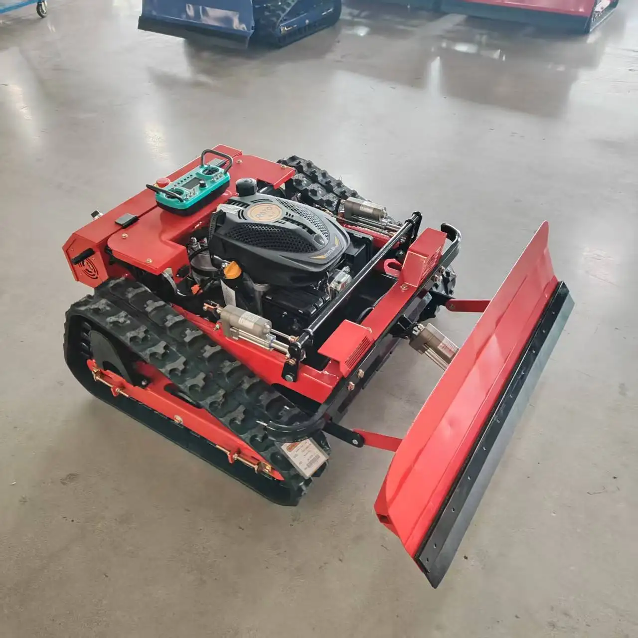 Tosaerba telecomandato da 500 mm - Dispositivo di rimozione automatico delle erbacce da giardino per arrampicata ad alta efficienza per uso domestico Supporto per la spinta della neve